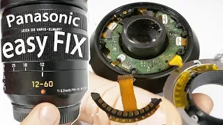 fix Panasonic lens