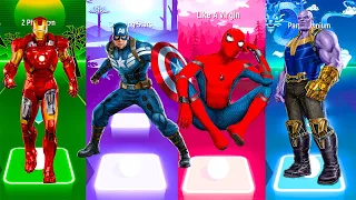 Telis Hop EDM & Phonk Rush - Iron Man vs Captain America vs Spider-Man  vs Thanos