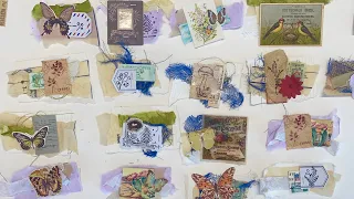 Let’s make snippets! // layered embellishments for junk journals