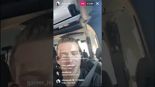 Oliver Stark Instagram Live 02.16.22