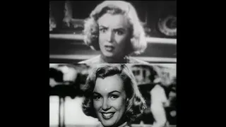 Marilyn Monroe Footage 1950  -  Screen Test and Television Commercial