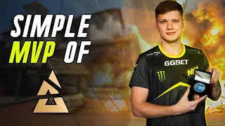 FIRST MVP OF 2021 - S1MPLE BEST MOMENTS from Blast Premier Global Final 2020