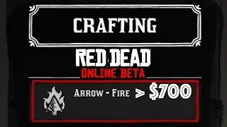 Red Dead Redemption 2 Online | FIRE ARROW Ammunition Explained and Crafting Ingredients