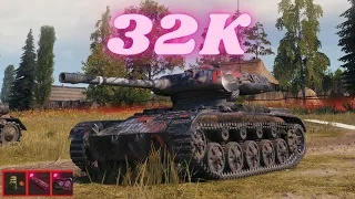 32K Spot Damage with ELC EVEN 90 16K & T49 16K World of Tanks