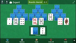 Microsoft Solitaire Collection: TriPeaks - Expert - July 12, 2022