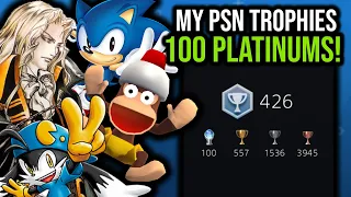 I've Reached 100 Platinum Trophies! | PlayStation Trophy Collection Update (PS4 & PS5)