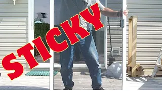 How to Fix Sticky Screen Sliding Door Rollers (Easy Way)