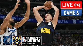 NBA LIVE! Denver Nuggets vs Minnesota Timberwolves GAME 6 | May 16, 2024 | NBA Playoffs 2024 LIVE