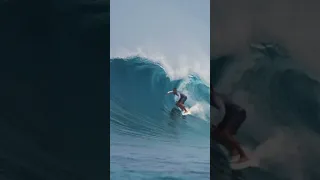 All we do is watch!⚡️💧#surf #ocean #barrel #love #tropical #maldives #video #viral