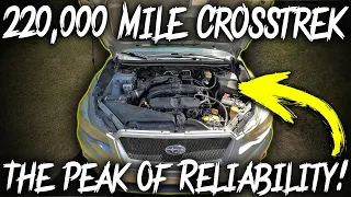 220,000 Mile Crosstrek Oil Change - How Has The Cheapest, Highest Mileage Crosstrek Held Up?!