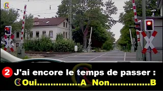 Nouveaux examen 👍 2021🕗 Code de la route 🇫🇷 Sérié #1 Question 01 à 40 Panneaux de signalisation