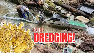 Dream Mat Dredging, The Ultimate Gold Dredging Expedition with Family and Friends. Part 1,  2023