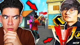 ME ENFRENTE CONTRA UN JUGADOR DE FREE FIRE QUE FUE AL MUNDIAL EN 1 VS 1 *increible* | TheDonato