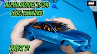 Part 2 - Alpha Model 1/24 BMW G80 M3