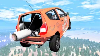 Epic High Speed Jumps #114 – BeamNG Drive | CrashBoomPunk