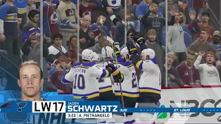 NHL® 20: St. Louis Blues vs. Colorado Avalanche, G5 of Stanley Cup Playoffs in R2 - Full Gameplay