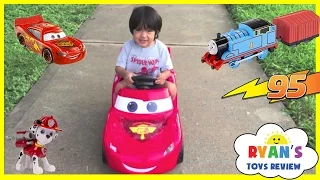 Top Playtime at the Park playground Complications with Disney Cars Power Wheels