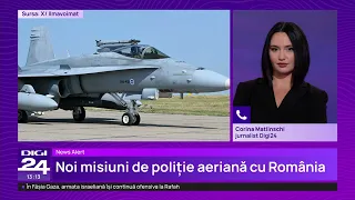 Finlanda a trimis avioane F-18 în România, în prima misiune de poliție aeriană de când e membră NATO