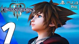 Kingdom Hearts 3 - English Walkthrough Part 1 - Prologue (Full Game) PS4 PRO