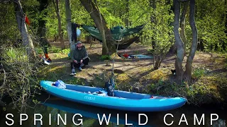 Spring Solo Canoe Wild Camp on a Thames Island