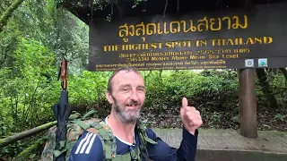 Thailand's Highest Mountain Doi Inthanon🇹🇭Bed In a Shed