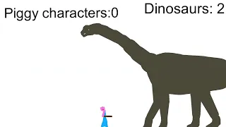 Dinosaurs vs Piggy part 1