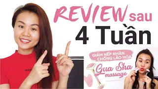 Review sau 4 Tuần Massage mặt GIẢM NẾP NHĂN cùng đá tự nhiên (GuaSha) - Workout With Han