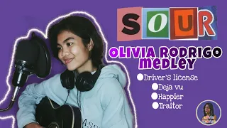 OLIVIA RODRIGO'S MEDLEY ♡ (Mash-up cover: Driver's license, Deja vu, Happier and traitor)