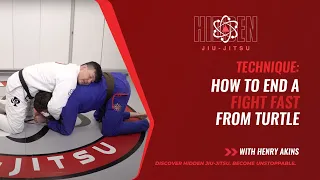 How to end a fight FAST (gi or no-gi) from Turtle