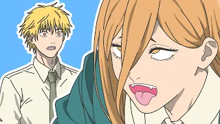 POWER FELL IN LOVE WITH DENJI | DENJI Shippoop | CHAINSAW MAN Animation