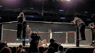 Valentina Shevchenko TKOs Jessica Andrade at UFC 261! (4K Front Row Fan Footage!)