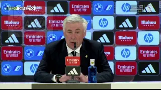 Ancelotti: "Lo de hoy es una alegría contenida"