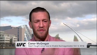 Conor ‘the sheep’ McGregor. My foot was a balloon!