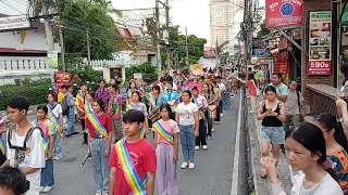 2024.05.26 Yupparaij Wittayalai Marching Band at Pride Parade 15/19