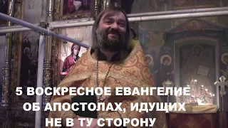 5 воскресное Евангелие об апостолах ушедших в Эммаус. Священник Валерий Сосковец