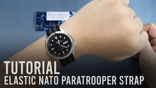 How to Install the Elastic Nato Paratrooper Strap - Paratrooper MN Strap Tutorial