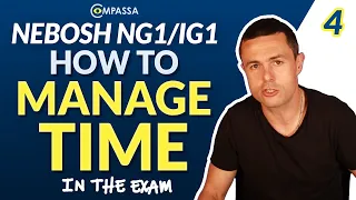 Spend ONLY This Amount Of Time On Each Question... (NEBOSH NG1/IG1 Exam) STEP 4/12 #nebosh