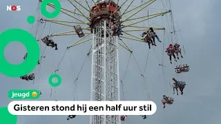 Durven kinderen nog in deze zweefmolen?