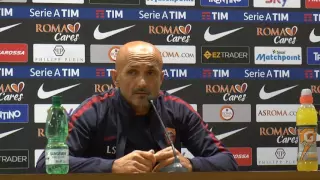 Siparietto tra Spalletti e il giornalista calabrese - Giornata 5 - Serie A TIM 2016/17