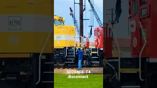 SD70ACE-T4 disconnect