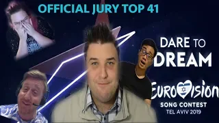 REVEALED: Official Jury Eurovision 2019 Top 41