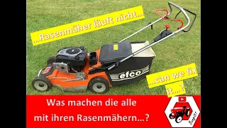 Rasenmäher springt nicht an | Briggs & Stratton 750 Series | OleoMac Lux 55 | can we fix it?