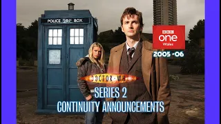 Doctor Who: Series 2 (Continuity Announcements 2006) - BBC 1 Wales - VHS Recordings