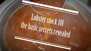 How to make Lobster stock-The secrets to French cooking