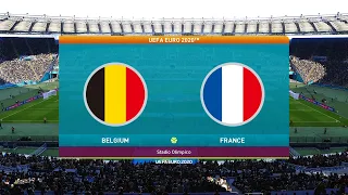 UEFA EURO 2020 | Quarter Final | France vs. Belgium | eFootball PES 2021 | Gameplay #5