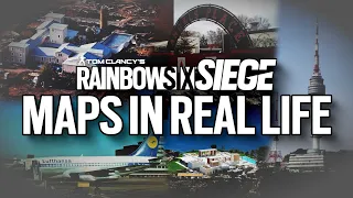 RAINBOW SIX SIEGE - Maps In Real Life