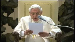 General Audience of 13 February 2013 Pope_Benedict_XVI