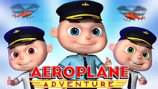 Zool Babies Series - Aeroplane Adventure Episode | Cartoon Animation For Children | KIds Shows