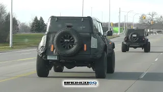 Spied: 2022 Bronco Warthog Sights & Sounds (Engine + Exhaust)!