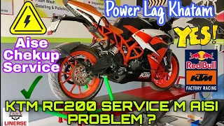 KTM RC200 Full Premium Service & Detail Checkup @linerse